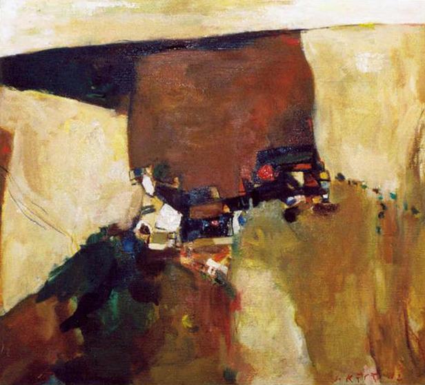 Exhibition photo 3 – Jaroslav Kříž – Paintings