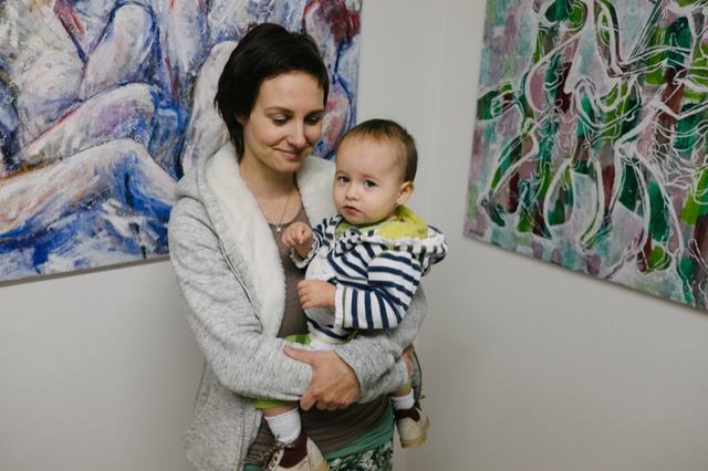 Exhibition photo 23 – Zbyněk Havlín – Paintings