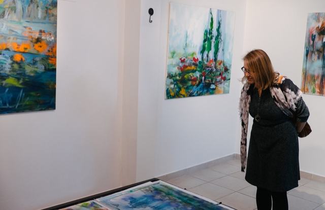Exhibition photo 24 – Zbyněk Havlín – Paintings