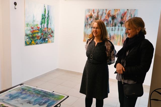 Exhibition photo 26 – Zbyněk Havlín – Paintings