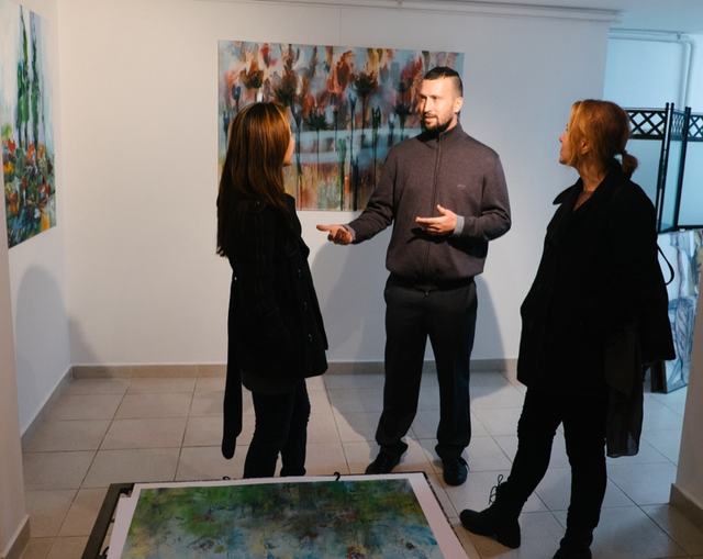 Exhibition photo 28 – Zbyněk Havlín – Paintings
