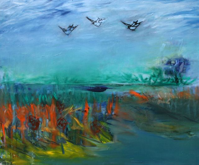Zbyněk Havlín – Late Evening by the Pond
